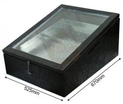 Sol�rna voskotopka s dreven�m korpusom