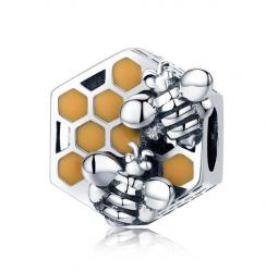 Kor�lka na n�ramok v�ela KN01, strieborn�