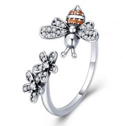 Prste� v�ela PN04, strieborn�