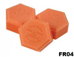 Franc�zke medov� mydlo v tvare v�elej bunky, 100g - so v�el�m voskom