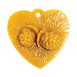 Viano�n� ozdoba srdie�ko so �i�kami