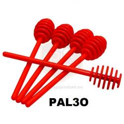Pali�ka na med plastov�, oran�ov�