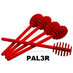 Pali�ka na med plastov�, �erven�