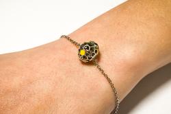 Kor�lka na n�ramok v�ela KN02, strieborn�-1