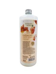 Relaxa�n� tekut� mydlo s extraktom medu a kozieho mlieka Bohemia Herbs, 1000 ml